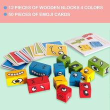 Boxgear Toddler Puzzles Ages 3-8 – Set of 50 Cards and 12 Emoji Expression