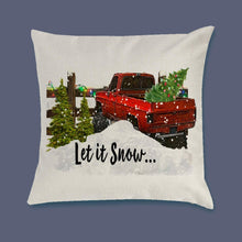 Christmas Throw Pillow Covers (Set of 4) 17×17 Farmhouse Decor – Decorative Pillows