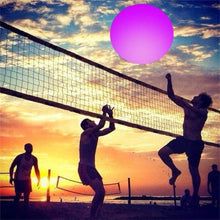 Inflatable LED Light Up 16” Beach Ball with Remote Outdoor Pool Party