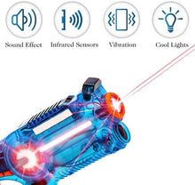 Kids Laser Tag Gun Set with Flying Drone | Target Laser Guns Tags Shooting with 130-feet Firing Range