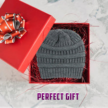 Slouchy Round Satin Lining Thick Knit Warm Beanie Winter Hats For Men and Women Oversized