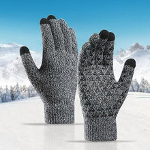Elastic Cuff Knit Lining Cozy Touch Screen Thermal Winter Gloves