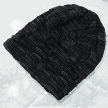 Fleece Lined Slouchy Beanie Knit Winter Warm Hats for Men and Women