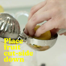 Exclisive Light Weight Stainless Steel Manual Lemon Squeezer Citrus Fruit Lime And Lemon Juicer
