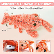 Wiggly Lobster Dog Toy