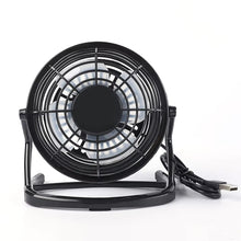USB Silent 4‑Blade Rotatable Desk Cooler