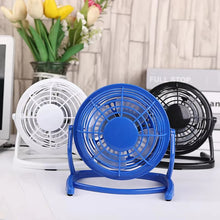 USB Silent 4‑Blade Rotatable Desk Cooler