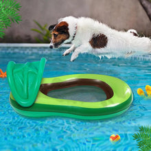 Avocado Dog Pool Float Mat