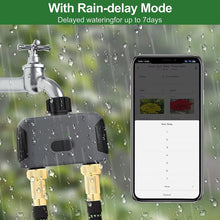 2-Outlet WiFi Smart Garden Watering Timer