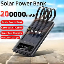 200 000 mAh Solar Power Bank