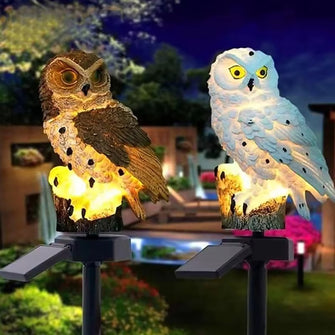 Waterproof Solar Owl Garden Light