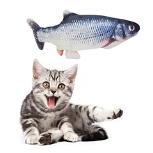 Floppy Fish Toy for Cats  USB‑Rechargeable