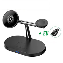 3‑in‑1 Magnetic Wireless Charger 30 W